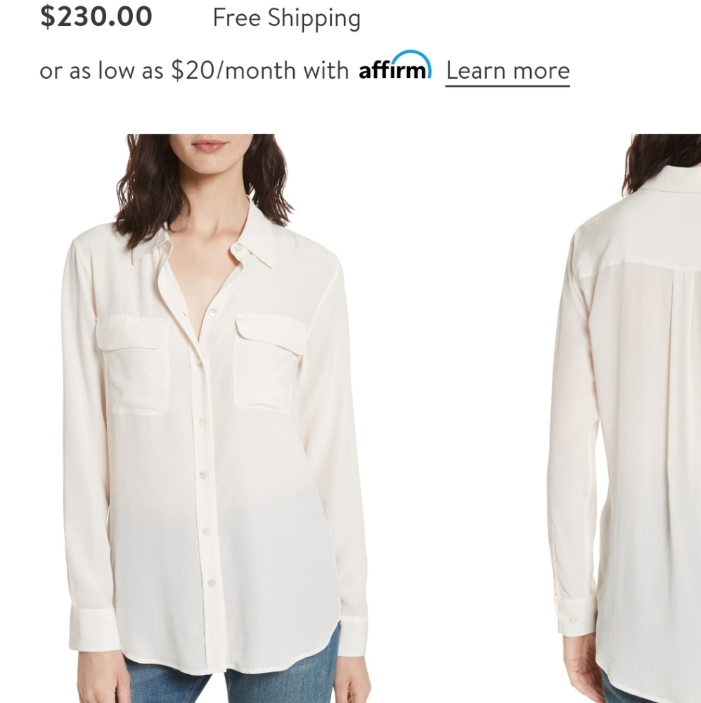 Equipment Femme softest work blouse